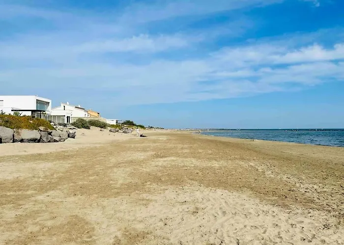 Villa D'architecte Cocoon 200m A Pied De La Le Grau-dʼAgde